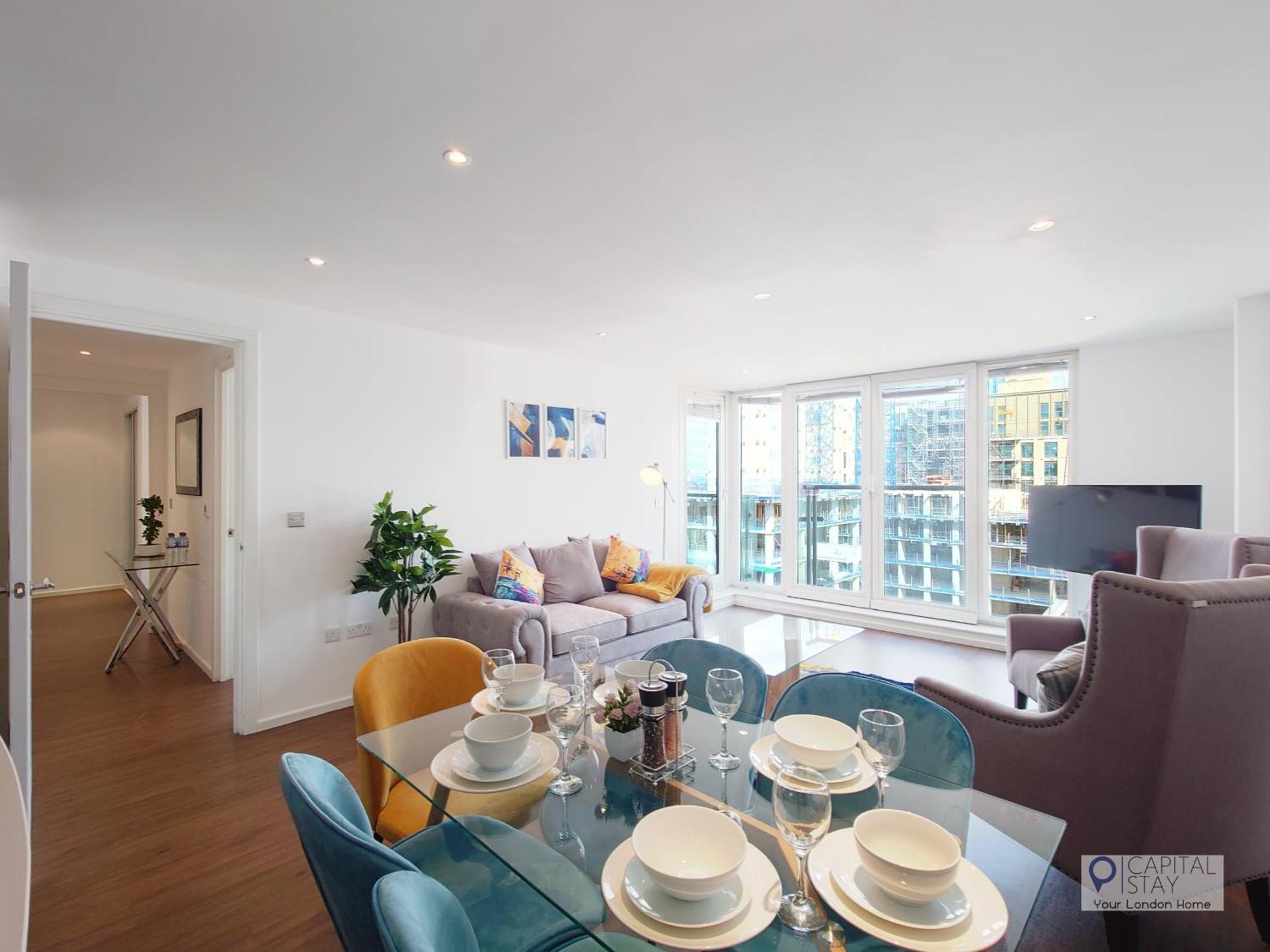 Deluxe Two Bed Apartment By London Excel & O2 Exterior foto